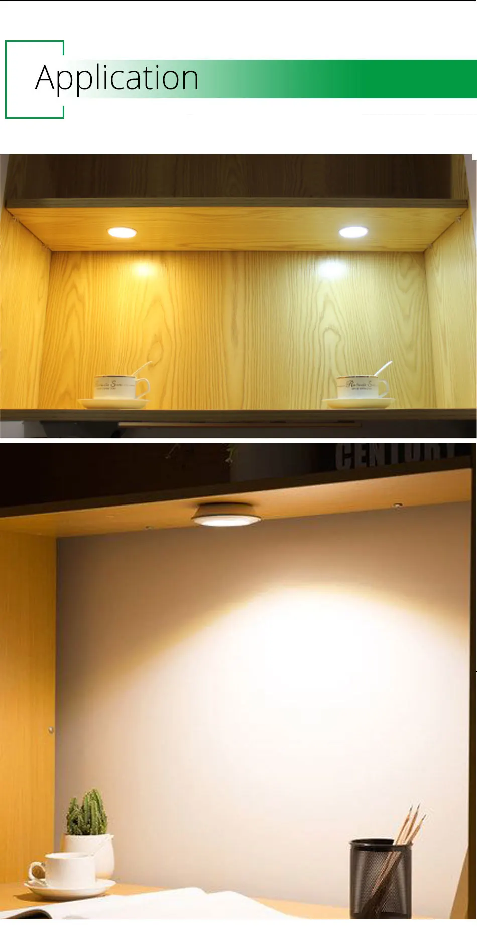 Motorhome Parts Accessories 8pcs Under Cabinet Led Spot Light