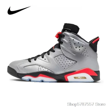Nike Air Jordan 6 Retro Reflections Men's Basketball Shoes Sneakers Original High Top Basketball Women Shoes CI4072-001 
Nike Air Jordan 6 Retro Reflections Men's Basketball Shoes Sneakers Original High Top Basketball Women Shoes CI4072-001