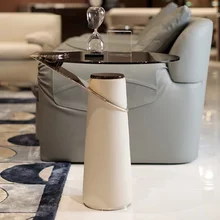 GY Nordic Simple Small Apartment Creative Sofa Side Table Designer Metal Corner Table Personality Coffee Table Coffee Table
GY Nordic Simple Small Apartment Creative Sofa Side Table Designer Metal Corner Table Personality Coffee Table Coffee Table