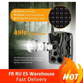 HC-801G 3G Hunting Camera 16MP Trail Camera SMS/MMS/SMTP IP66 Photo Traps 0.3s Trigger Time 940nm LEDs
HC-801G 3G Hunting Camera 16MP Trail Camera SMS/MMS/SMTP IP66 Photo Traps 0.3s Trigger Time 940nm LEDs