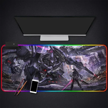 Anime Girl RGB Gaming Mouse Pad Gamer Computer Mousepad Backlit Mause Large Desk Keyboard LED Mice Mat
Anime Girl RGB Gaming Mouse Pad Gamer Computer Mousepad Backlit Mause Large Desk Keyboard LED Mice Mat
