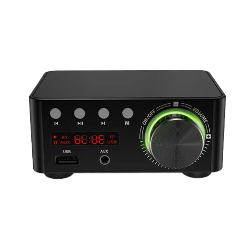 Bluetooth Digital Power Amplifier Class D Mini Power Amplifier Hifi Fever o MP3 Player Lossless Player
Bluetooth Digital Power Amplifier Class D Mini Power Amplifier Hifi Fever o MP3 Player Lossless Player