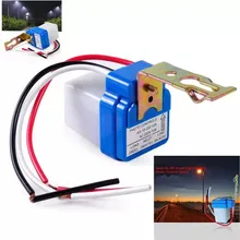 Automatic On Off Street Light Switch Photoswitch Controller AC 220V 10A Street Light Sensor Switch
Automatic On Off Street Light Switch Photoswitch Controller AC 220V 10A Street Light Sensor Switch