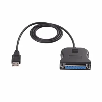 HOT Bi-directional Parallel Interface Communication USB to 25 Pin DB25 Parallel Printer Cable Adapter Cord Converter
HOT Bi-directional Parallel Interface Communication USB to 25 Pin DB25 Parallel Printer Cable Adapter Cord Converter