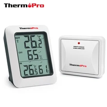 ThermoPro TP60S 60M Wireless Hygrometer Thermometer Indoor & Outdoor Weather Station Digital Temperature Humidity Meter
ThermoPro TP60S 60M Wireless Hygrometer Thermometer Indoor & Outdoor Weather Station Digital Temperature Humidity Meter