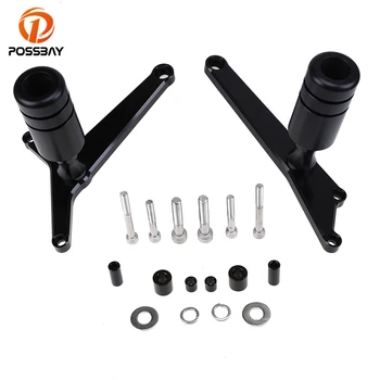 POSSBAY Motorcycle Crash Protectors Black Aluminum Falling Protection Frame Sliders Engine Crash Protector Guard for KTM RC390
POSSBAY Motorcycle Crash Protectors Black Aluminum Falling Protection Frame Sliders Engine Crash Protector Guard for KTM RC390