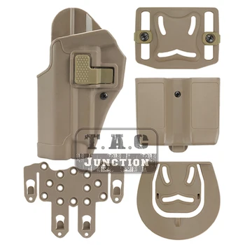 Tactical CQC Serpa Quick Left Hand Paddle Belt Loop Pistol Holster w/ MOLLE Platform & Magazine Pouch For Sig Sauer P226 P229
Tactical CQC Serpa Quick Left Hand Paddle Belt Loop Pistol Holster w/ MOLLE Platform & Magazine Pouch For Sig Sauer P226 P229
