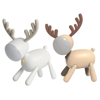 New Elk Led Desk Lamp Cartoon Usb Powered Night Light With Sleep Light Reading Book Light Children Bedroom Decorative Table Lamp
New Elk Led Desk Lamp Cartoon Usb Powered Night Light With Sleep Light Reading Book Light Children Bedroom Decorative Table Lamp
