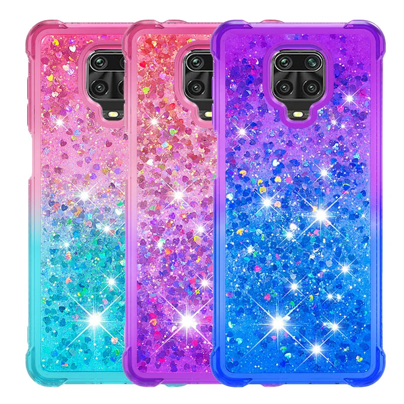 XiaoMi RedMi Note 9 Pro Case Fashion Gradient Quicksand Glitter Silicone Shockproof Back Cover For RedMi Note 9 Pro Phone Cases
XiaoMi RedMi Note 9 Pro Case Fashion Gradient Quicksand Glitter Silicone Shockproof Back Cover For RedMi Note 9 Pro Phone Cases