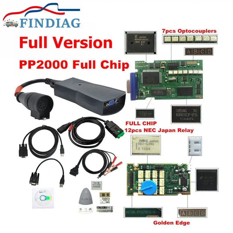 Best Full Chip with Firmware 921815C obd2 Scanner Lexia 3 PP2000 Diagbox V8.55 For Citroen for Peugeot OBDII Code Reader
Best Full Chip with Firmware 921815C obd2 Scanner Lexia 3 PP2000 Diagbox V8.55 For Citroen for Peugeot OBDII Code Reader