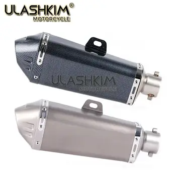 Universal Motorcycle exhaust Escape Muffle CB400SB CB600F HORNET CB750F CB750Four CBR600F BANDIT650 GSX650F GSR600 GSX750E SV650
Universal Motorcycle exhaust Escape Muffle CB400SB CB600F HORNET CB750F CB750Four CBR600F BANDIT650 GSX650F GSR600 GSX750E SV650