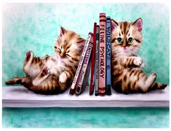 Landscape Diamond Painting Set Cats Animals Mosaic Embroidery Picture Crystal Rhinestone Stickers Decal Wall Art Craft Gift 
Landscape Diamond Painting Set Cats Animals Mosaic Embroidery Picture Crystal Rhinestone Stickers Decal Wall Art Craft Gift