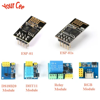 ESP8266 5V WiFi relay module DS18B20 DHT11 RGB LED Controller Things smart home remote control switch for phone APP
ESP8266 5V WiFi relay module DS18B20 DHT11 RGB LED Controller Things smart home remote control switch for phone APP