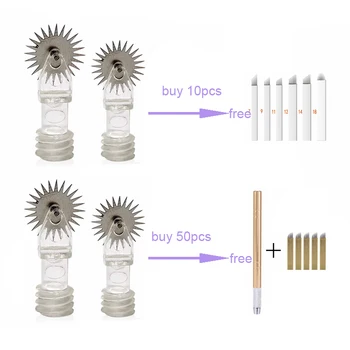 10/50pcs Disposable Roller Microblading Needles Tattoo Eyebrow lip Fog Embroidery Pin for Permanent Makeup Micro Manual Pen
10/50pcs Disposable Roller Microblading Needles Tattoo Eyebrow lip Fog Embroidery Pin for Permanent Makeup Micro Manual Pen