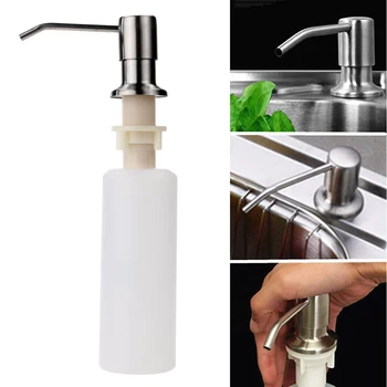 Kitchen Sink Soap Dispenser ABS Plastic Built in Lotion Pump Plastic Bottle for Bathroom and Kitchen Liquid Soap organize 
Kitchen Sink Soap Dispenser ABS Plastic Built in Lotion Pump Plastic Bottle for Bathroom and Kitchen Liquid Soap organize