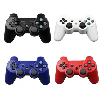 

EastVita Wireless Bluetooth Game Controllers Game Gamepad for Sony PS3 2.4GHz 7 Colors Control Joystick Gamepad r40