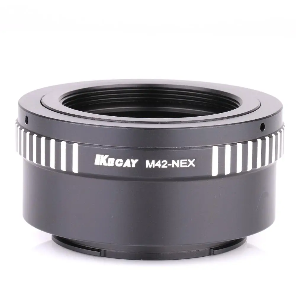 

KECAY Camera Lens Mount Adapter Ring M42-NEX for M42 Lens to SONY NEX E Mount Body for NEX3 NEX5 NEX5N NEX7 Lens Mount Adapter 4