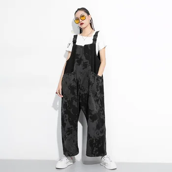 2020 Summer Washed Printed Loose Jumpsuit Cool Popular Brand Casual Pants Trousers For Women
2020 Summer Washed Printed Loose Jumpsuit Cool Popular Brand Casual Pants Trousers For Women