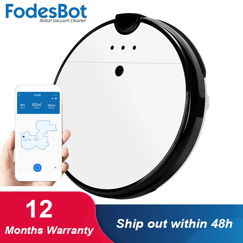 FodesBot Robot Vacuum Cleaner Sweep and Wet Mopping for Pet hair Anti Collision Disinfection Run 120mins Automatically Charge
FodesBot Robot Vacuum Cleaner Sweep and Wet Mopping for Pet hair Anti Collision Disinfection Run 120mins Automatically Charge