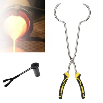 Metal Non-slip Crucible Gripper Plier Jewelry Gold Sliver Copper Processing Crafts Tool High Quality Jewelry Tool For Jeweler r
Metal Non-slip Crucible Gripper Plier Jewelry Gold Sliver Copper Processing Crafts Tool High Quality Jewelry Tool For Jeweler r