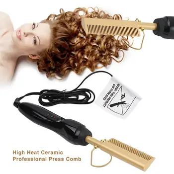 Electric Straightener Comb Wand Hair Curling Irons Professional Straightening Comb Titanium Alloy Hair Curler Comb Hair Care
Electric Straightener Comb Wand Hair Curling Irons Professional Straightening Comb Titanium Alloy Hair Curler Comb Hair Care