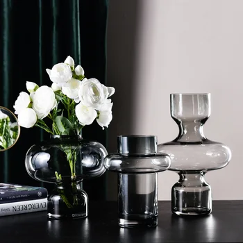 European Gourd Style Glass Vase Ornaments Home Livingroom Furnishing Decor Coffee Table Fake Flower Arrangement Decoration Craft
European Gourd Style Glass Vase Ornaments Home Livingroom Furnishing Decor Coffee Table Fake Flower Arrangement Decoration Craft