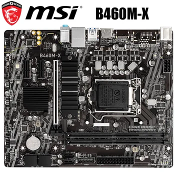 

LGA 1200 MSI B460M-X Motherboard 1200 DDR4 64GB 10th-Gen Core/Pentium/Celeron M.2 HDMI Desktop MSI B460 Mainbaord LGA 1200