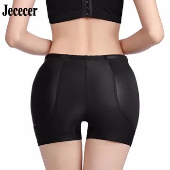 Jececer Pad Panties Push Up Body Shaper Sexy Hip Pads Butt Lifter Buttock Shapewear Nude Underwear with 2 Removable Pads Support 
Jececer Pad Panties Push Up Body Shaper Sexy Hip Pads Butt Lifter Buttock Shapewear Nude Underwear with 2 Removable Pads Support