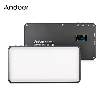 Andoer MFL-06 Mini LED Video Light Camera Photography Lamp Built-in Rechargeable Li-ion Battery for Canon Nikon Sony DSLR Camera
Andoer MFL-06 Mini LED Video Light Camera Photography Lamp Built-in Rechargeable Li-ion Battery for Canon Nikon Sony DSLR Camera