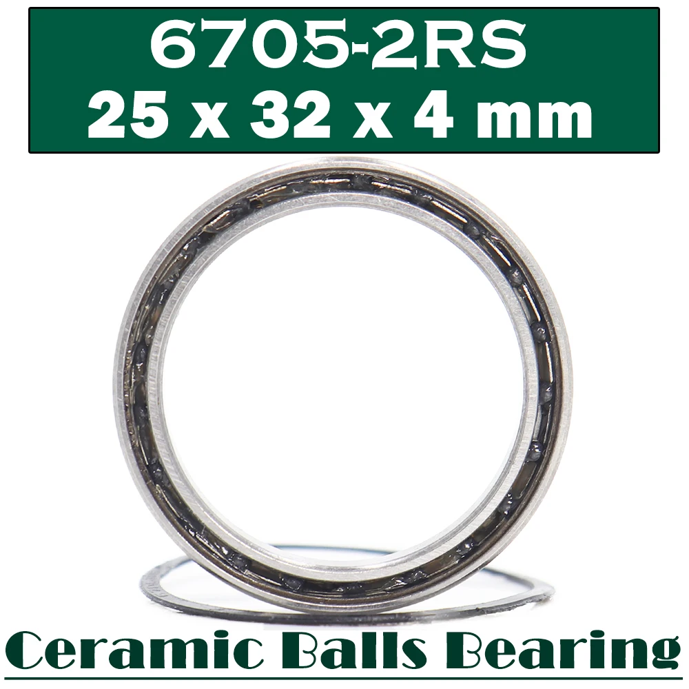 6705 Hybrid Ceramic Bearing 25*32*4 mm ( 1 PC ) Industry Motor Spindle 6705HC Hybrids Si3N4 Ball Bearings 3NC 6705RS
6705 Hybrid Ceramic Bearing 25*32*4 mm ( 1 PC ) Industry Motor Spindle 6705HC Hybrids Si3N4 Ball Bearings 3NC 6705RS