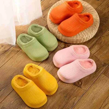 Winter Slippers Children's Plush Indoor Warm Shoes Bowtie Girls Princess Slippers Cotton Home Slippers Boys Cartoon For Kids
Winter Slippers Children's Plush Indoor Warm Shoes Bowtie Girls Princess Slippers Cotton Home Slippers Boys Cartoon For Kids
