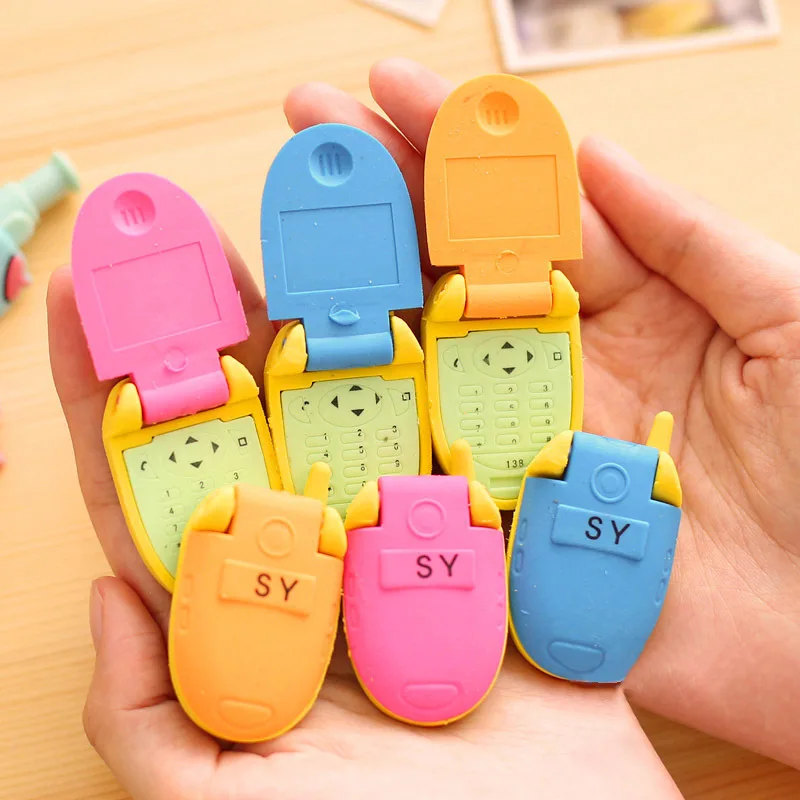 24 pcs Korea Creative Stationery Cute Cartoon Compact Phone Eraser Kids Learning Supplies Prize Gifts 
24 pcs Korea Creative Stationery Cute Cartoon Compact Phone Eraser Kids Learning Supplies Prize Gifts