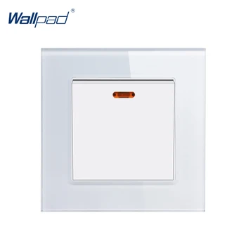 Wallpad 45A Cooker AC Wall Switch Wallpad Luxury Crystal Glass Panel 86*86mm
Wallpad 45A Cooker AC Wall Switch Wallpad Luxury Crystal Glass Panel 86*86mm