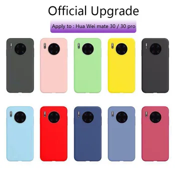 Candy color simple atmospheric anti-fall for Huawei Mate30 Huawei Mate30pro mobile phone shell liquid soft protective cover
Candy color simple atmospheric anti-fall for Huawei Mate30 Huawei Mate30pro mobile phone shell liquid soft protective cover