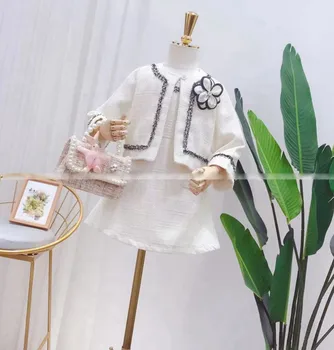 2019 Fashion 2pic Baby Girls Clothing Set Coat Ball Gown lattice Dress Autumn Winter Fashion Children Costume Plaid Clothing
2019 Fashion 2pic Baby Girls Clothing Set Coat Ball Gown lattice Dress Autumn Winter Fashion Children Costume Plaid Clothing