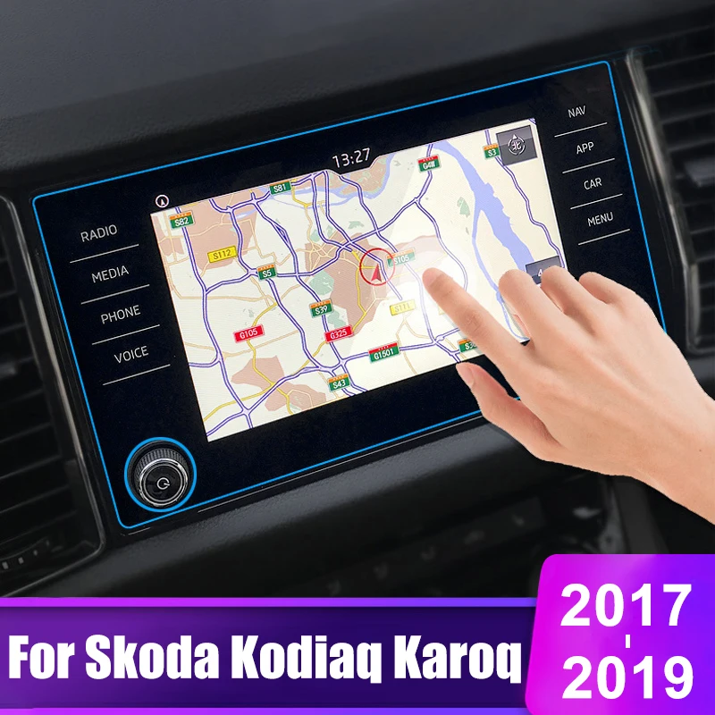 Car Tempered Glass Film Auto Navigation Screen Protector Film LCD Protective Sticker For Skoda Kodiaq Karoq 2017 2018 2019 2020
Car Tempered Glass Film Auto Navigation Screen Protector Film LCD Protective Sticker For Skoda Kodiaq Karoq 2017 2018 2019 2020