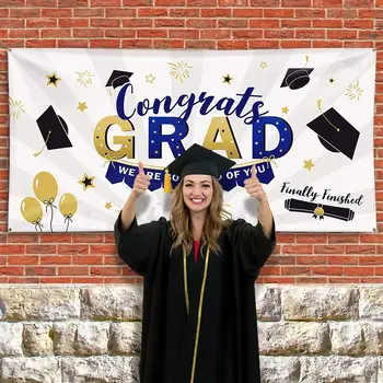 Congratulate Graduation Party Banner Graduation Photo Backdrop Congrats Grad Party Background Graduation Party Decoration
Congratulate Graduation Party Banner Graduation Photo Backdrop Congrats Grad Party Background Graduation Party Decoration