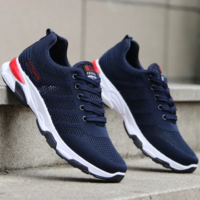 New Arrive 2019 Woven Sheet Mesh Running Shoes Men High Quality Oreo Outdoor Fashion Jogging Sneakers Size 40-45
New Arrive 2019 Woven Sheet Mesh Running Shoes Men High Quality Oreo Outdoor Fashion Jogging Sneakers Size 40-45