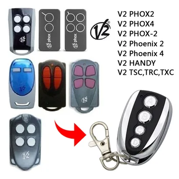V2 TSC TRC TXC HANDY Phoenix 2 4 PHOX 2 4 V2 PHOX2 PHOX4 garage universal RF remote control V2 remote control 433.92MHz
V2 TSC TRC TXC HANDY Phoenix 2 4 PHOX 2 4 V2 PHOX2 PHOX4 garage universal RF remote control V2 remote control 433.92MHz
