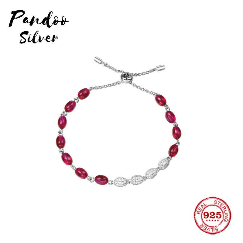 Fashion Charm Sterling Silver Copy 1:1 Copy,Adjustable Silver Bonbon Bracelet With Synthetic Red Stone Women Monaco Jewelry Gift
Fashion Charm Sterling Silver Copy 1:1 Copy,Adjustable Silver Bonbon Bracelet With Synthetic Red Stone Women Monaco Jewelry Gift