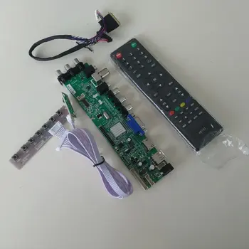 Kit for LTN156AT05-U09 Signal digital 40pin LVDS LED TV controller board 1366X768 VGA AV USB HDMI 15.6" DVB-T DVB-T2
Kit for LTN156AT05-U09 Signal digital 40pin LVDS LED TV controller board 1366X768 VGA AV USB HDMI 15.6" DVB-T DVB-T2