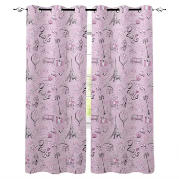 Tower Chair Cage Lamp Pink Window Curtains Living Room Kitchen Curtains for Bedroom Left and Right Biparting Open Curtains 
Tower Chair Cage Lamp Pink Window Curtains Living Room Kitchen Curtains for Bedroom Left and Right Biparting Open Curtains