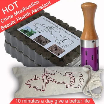Hot Suit New Type Swiveling Moxa Stick Smokeless Mugwort Roll gift Meridian Chart 
Hot Suit New Type Swiveling Moxa Stick Smokeless Mugwort Roll gift Meridian Chart