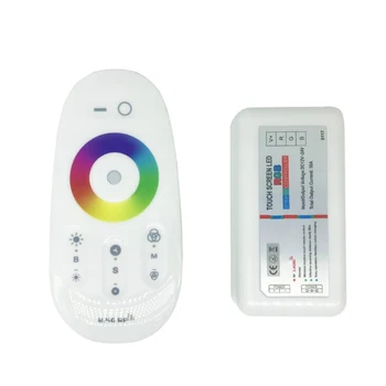 DC 12V-24V RGB LED Controller 2.4G Touch Screen Remote Control 6A per Channel for led strip Light
DC 12V-24V RGB LED Controller 2.4G Touch Screen Remote Control 6A per Channel for led strip Light