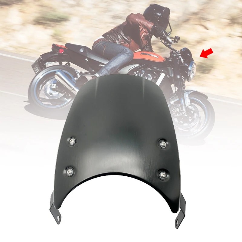 Z900RS Windshield Motorcycle Aluminum Wind Deflector Windscreen Fairing Wind Screen For Kawasaki Z 900 RS Z 900RS 2018 2019 2020
Z900RS Windshield Motorcycle Aluminum Wind Deflector Windscreen Fairing Wind Screen For Kawasaki Z 900 RS Z 900RS 2018 2019 2020