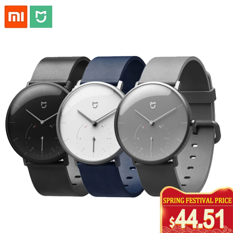 Mijia Quartz Smartwatch 3ATM Water Resistant Pedometer Stainless Steel Case Intelligent Vibration Waterproof Watch Gift
Mijia Quartz Smartwatch 3ATM Water Resistant Pedometer Stainless Steel Case Intelligent Vibration Waterproof Watch Gift