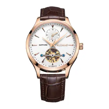 Skeleton Tourbillon Mechanical Watch Men Automatic Business Watches Rose Gold Leather Mechanical Wrist Watches Reloj Hombre 2020
Skeleton Tourbillon Mechanical Watch Men Automatic Business Watches Rose Gold Leather Mechanical Wrist Watches Reloj Hombre 2020