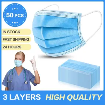 10/20/50PCS Anti-Pollution 3 Laye Mask dust protection Masks Disposable Face Masks Elastic Ear Loop Disposable Dust Filter
10/20/50PCS Anti-Pollution 3 Laye Mask dust protection Masks Disposable Face Masks Elastic Ear Loop Disposable Dust Filter