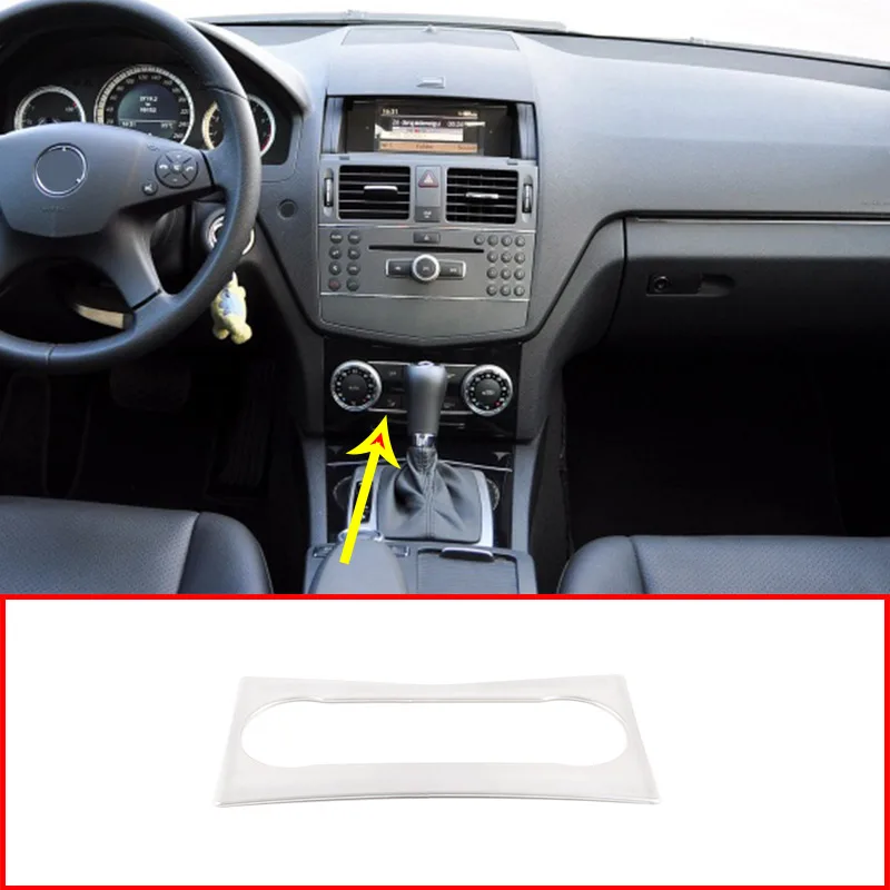 ABS Chrome Car Center Air Conditioning Decoration Frame Trim For Mercedes benz C Class W204 2008-2014 Two models Accessories
ABS Chrome Car Center Air Conditioning Decoration Frame Trim For Mercedes benz C Class W204 2008-2014 Two models Accessories