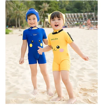 Navy Yellow Baby boy girl Swimwear short Sleeve Girls' Swimsuit One Piece Children Swimwear Toddler Bathing Suit Beachwear
Navy Yellow Baby boy girl Swimwear short Sleeve Girls' Swimsuit One Piece Children Swimwear Toddler Bathing Suit Beachwear